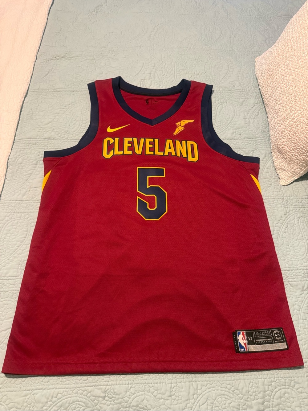 Cleveland Cavaliers J.R Smith Cavs Jersey Nike Swingman Goodyear Sz 52 XL